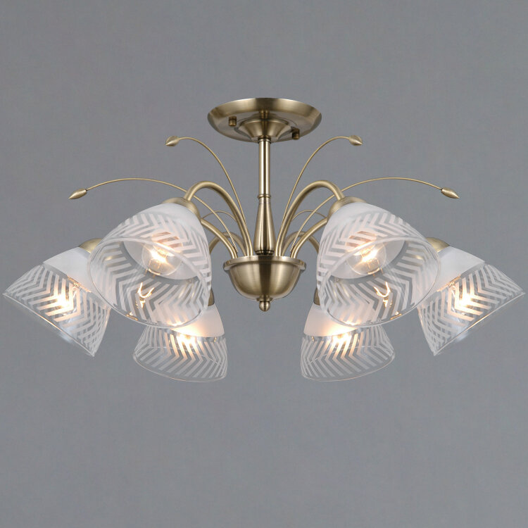 Люстра SNEHA (ILLUMICO) IL0594-6CSQ-25 AB AREZZO