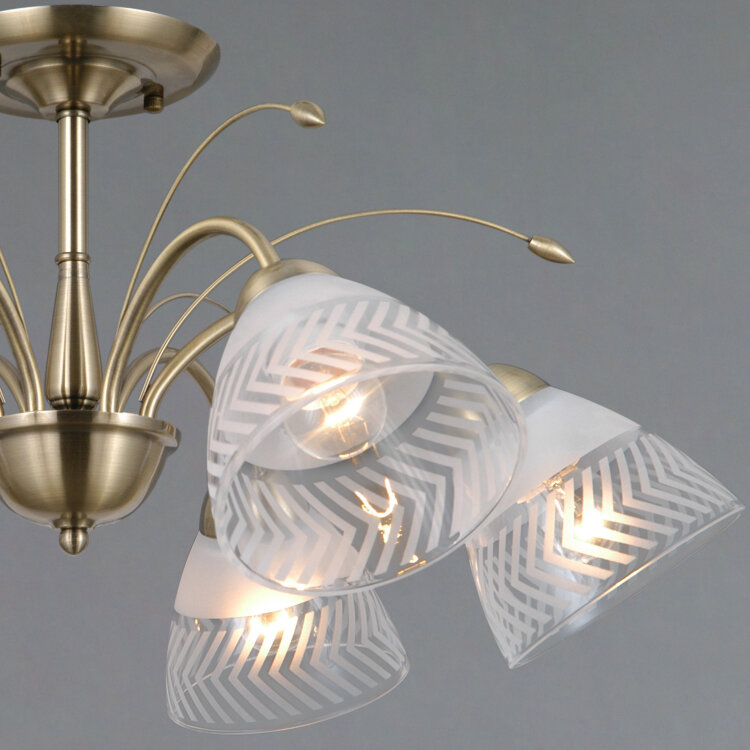 Люстра SNEHA (ILLUMICO) IL0594-6CSQ-25 AB AREZZO