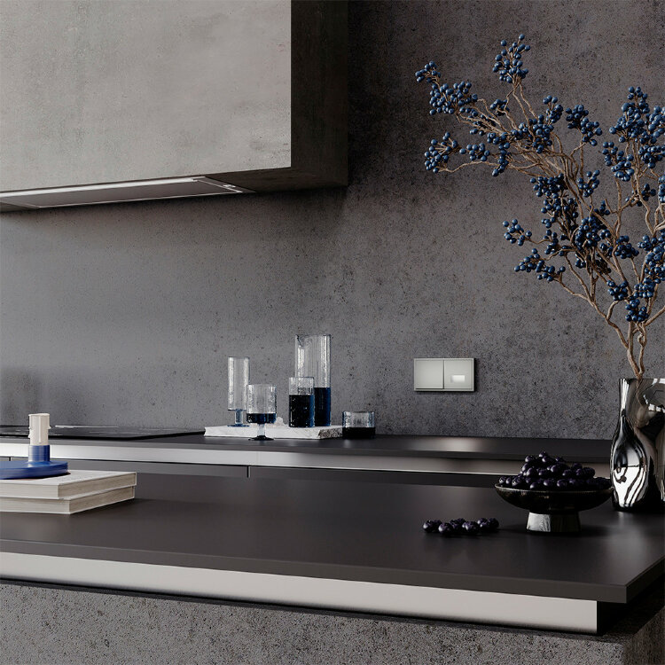 Встраиваемая LED подсветка Voltum S70 05 сталь VLS070605