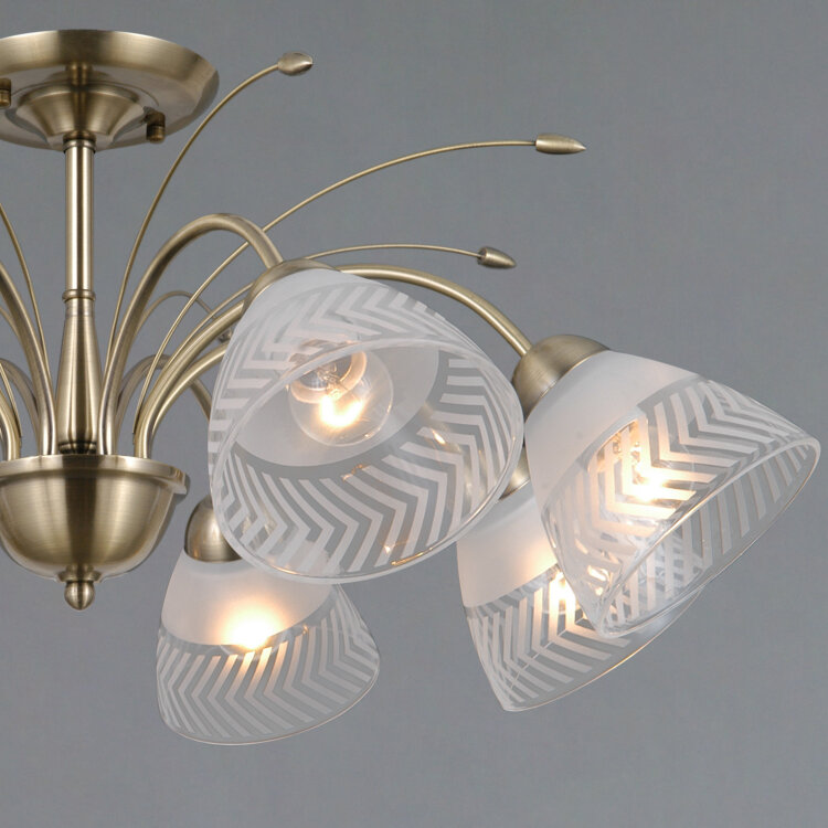 Люстра SNEHA (ILLUMICO) IL0594-8CSQ-25 AB AREZZO