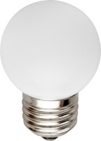 Лампа  FERON светод.LB-37 5LED(1W) 230V E27 6400K 70*45mm шарик (650)