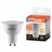 Лампа WOLTA Led 25YPAR16-230-8W GU10 3000K (156)
