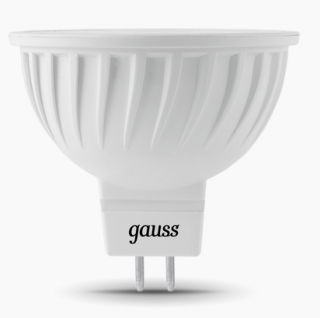 Лампа Gauss LED MR16 5W 201505105 2700K AC/DC 12V Lens