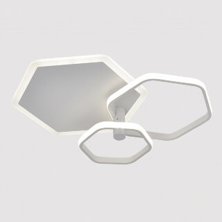 Люстра Linvel MS 1145 Бойро 100-102W белый 3000-6000К диммир. с ПДУ