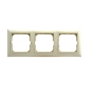 ABB Basic 55 Рамка 3 поста Слоновая кость 2CKA001725A1486 (1725-0-1486)