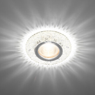 Светильник встраиваемый MaxLight CRYSTAL LED 14 MR16, G5.3, прозрачный
