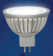 Лампа светодиодная  Uniel LED-JCDR-5W/NW/GU5.3/FR ALS01SL серия Aluminium Smile (365)