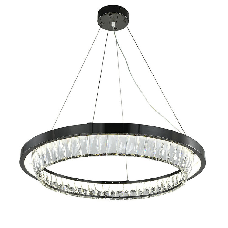 Люстра INDIGO  12045/1P Black V000103L