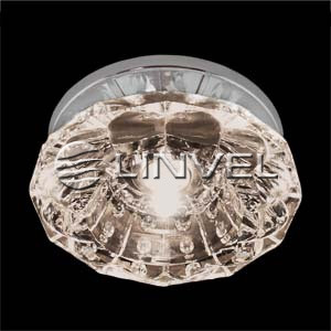 Светильник встраиваемый Linvel V 667 G5.3 CH/Clear хром/прозрачный