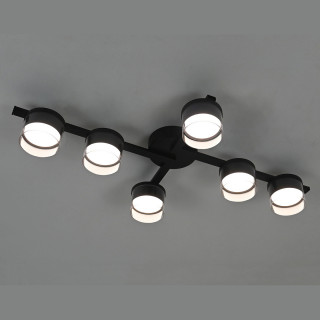 Люстра  MS 1228/6 Грин черный GX53 max.9W