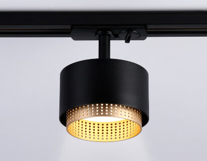 Трековый светильник Ambrella GL5381 BK/GD черный/золото GX53 max 12W