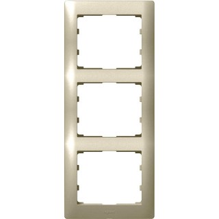 Legrand Galea Life Рамка 3-местная вертикальная Титан 771407