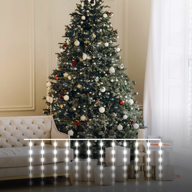 Гирлянда Eurosvet 200-006 белый 2*2,6м  IP20