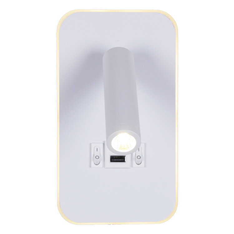 Спот SNEHA 86204-9.2-001KT LED12W+USB WT