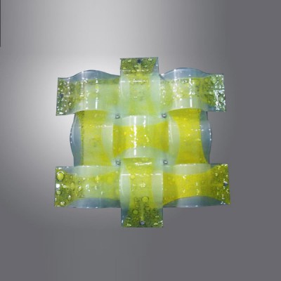 Потолочный светильник MX7089-9 YL хром/желтый
