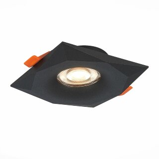 Светильник встраиваемый ST Luce ST203.408.01 OVASIS, GU10, черный