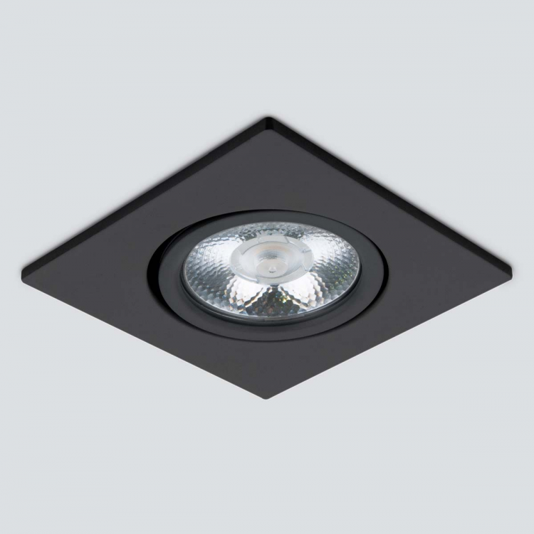 Встраиваемый светодиодный светильник Elektrostandard 15273/LED 5W 4200K BK черный