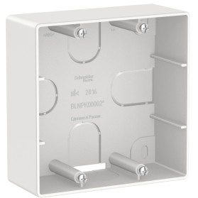 Коробка подьемная д/силовых розеток внутр.SE Blanca BLNPK000021 бел