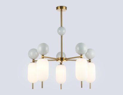 Люстра на штанге Ambrella Light High Light Ceramo Modern LH53104