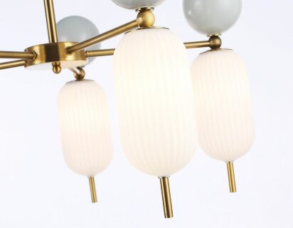 Люстра на штанге Ambrella Light High Light Ceramo Modern LH53106