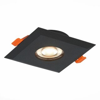 Светильник встраиваемый ST Luce ST204.408.01 QUOSIS, GU10, черный
