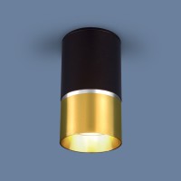 Светильник накладной DLN106 GU10 черный/золото