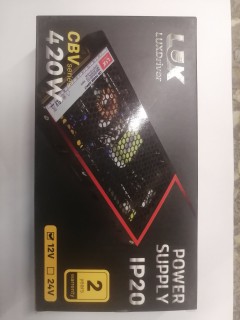 Блок питания LUXDriver 420Вт 12В