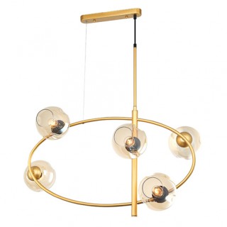 Люстра AURA  S0069-5 GD