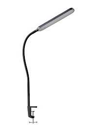 Наст. лампа UL615 (черный, на струбцине, 12 Вт, LED)
