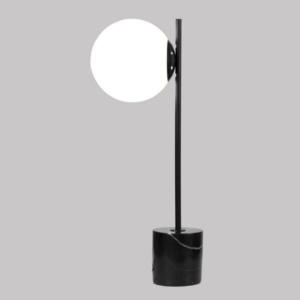 Интерьерная настольная лампа с выключателем Eurosvet Marbella 01157/1 черный