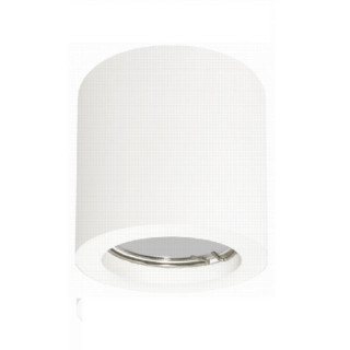 Светильник гипсовый СВЕТКОМПЛЕКТ RD 052 WH белый, H=80mm