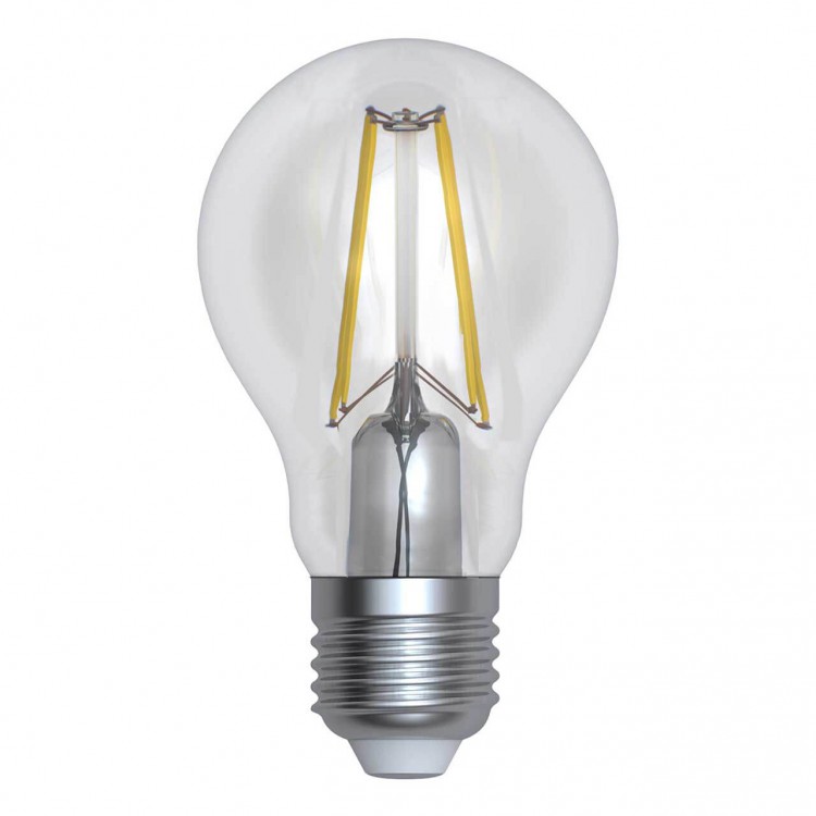 Лампа светодиодная  Uniel LED-A60-12W/4000K/E27/CL  PLS02WH 4000K серия Sky  форма 