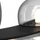 Светильник подвесной Crystal Lux BOSQUE SP7 L3000 BLACK/TRANSPARENT 0270/207