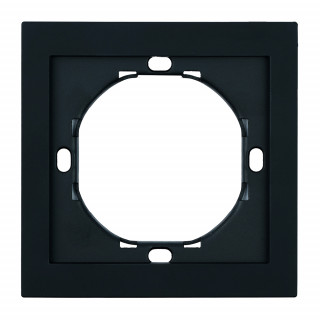 Рамка STEKKER серия Мия 1-местная PFR00-3001-05, черный бархат