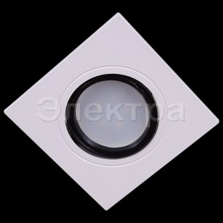 Светильник встраиваемый  SNEHA 16111-9.0-001 WT+BK, max. LED 7W