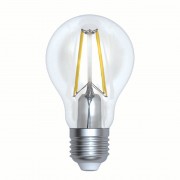 Лампа светодиодная  Uniel LED-A60-15W/3000K/E27/CL  PLS02WH 3000K серия Sky  форма "А" прозрач.