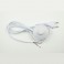 Сетевой шнур с вилкой и выкл. Uniel UCX-C20/02A-170 White напольный