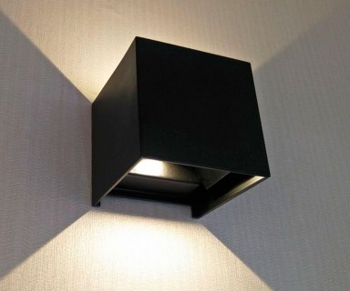 KINK Light 08585,19(3000k) Светильник Куб черный IP65