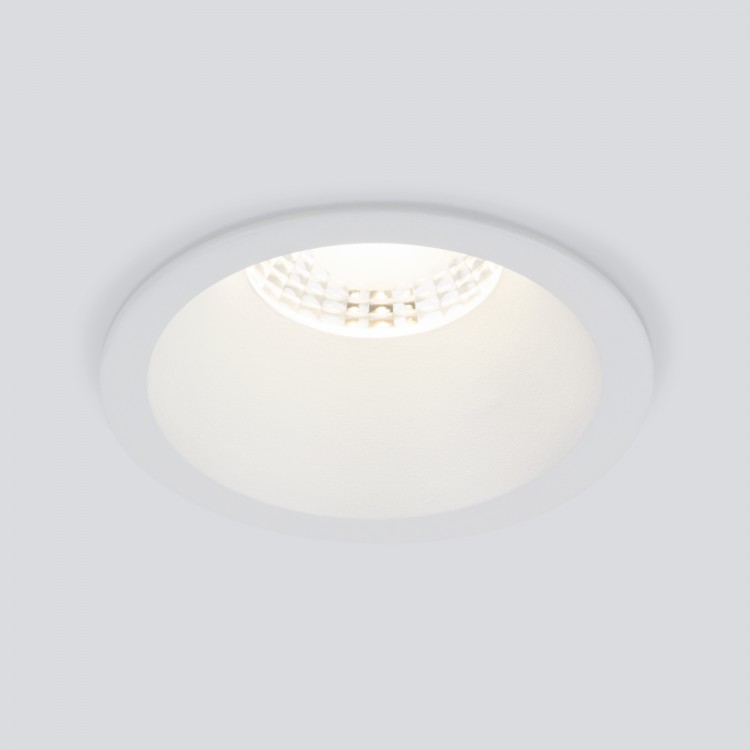 Встраиваемый точечный светильник Elektrostandart 15266/LED 7W 4200K WH белый