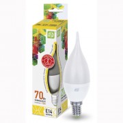 Светодиодная лампа ASD LED-Свеча на ветру-standart 7.5Вт 230В Е14 3000К 675Лм (548)