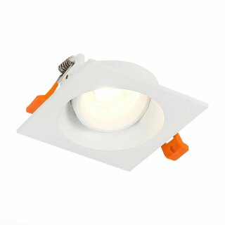 Светильник встраиваемый ST Luce ST208.518.01 MISURA, GU10, белый