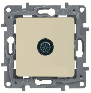 Legrand Etika Слон. кость Розетка TV  звезда  672351