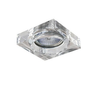 Светильник встраиваемый Lightstar 006140 LUI MINI CR MR16/HP16 ХРОМ/ПРОЗРАЧНЫЙ