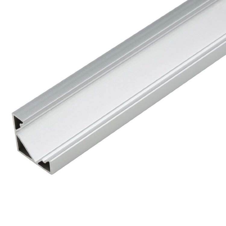 Профиль угловой Uniel д/светодиодной ленты UFE-A03 Silver 100 POLYBAG длина 100 см