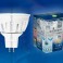 Лампа светодиодная  Uniel LED-JCDR-7W/WW/GU5.3/FR ALMO1WH серия Merli (544)