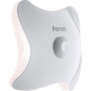Светильник ночник Feron FN2020 на магните 8LED , 3*ААА battery 93*93*38мм