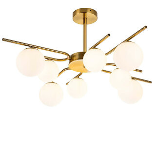 Светильник потолочный Escada Sphere 642/8P Brass