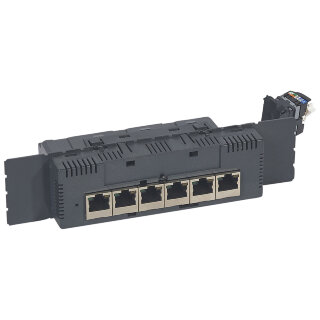 Legrand Celiane Механизм коммутатора на 6 портов RJ 45 67361