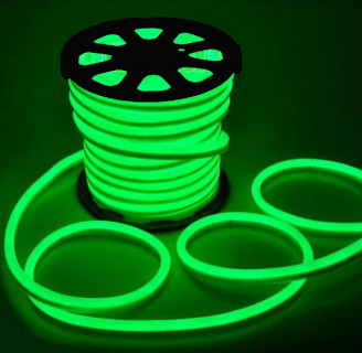 NEON LED 71 932 NLS-2835G92-9-IP67-220V зеленый