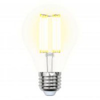 Лампа светодиодная  Uniel LED-A70-23W/3000K/E27/CL  PLS02WH 3000K серия Sky  форма "А" прозрач.
